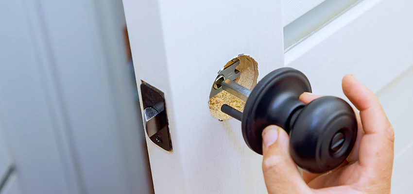 Deadbolt Lock Strike Plate Repair in Decatur